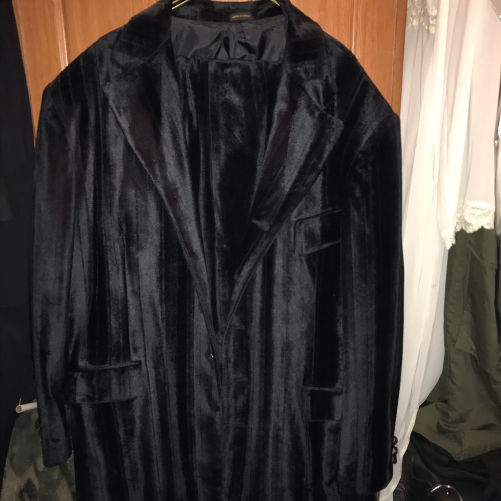 Faux Mink Suit